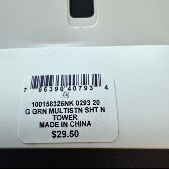 Style & Co Green Mixed Color Stone Gold-Tones Statement 16” Necklace - Picture 4 of 4